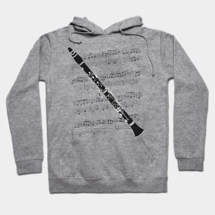 Clarinet Player Clarinetist Woodwind Musician Hoodie